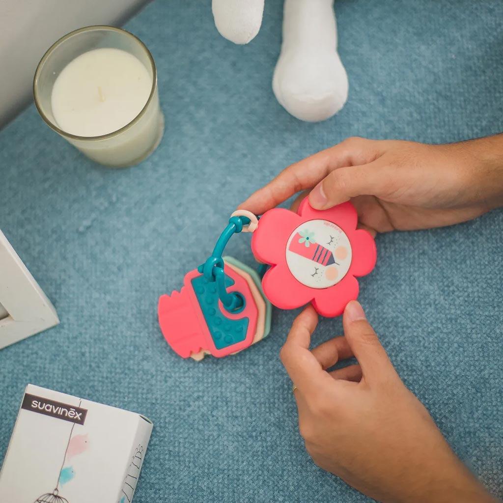 Suavinex Musical Teether Pink For Babies - Easy Pharmacy LLC