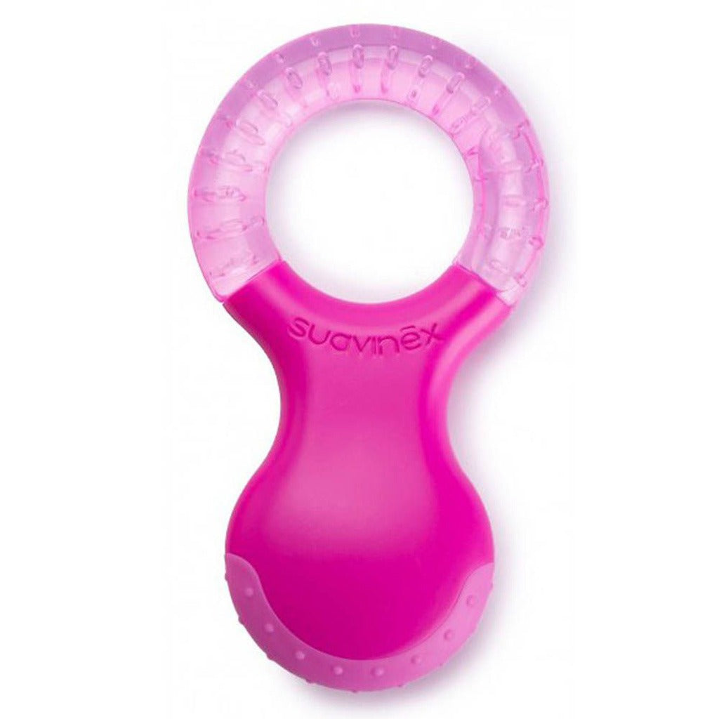 Suavinex Step 2 Chilled Refrigerant Teething Ring For 4 Months+ Baby - Assorted Pink - Easy Pharmacy LLC