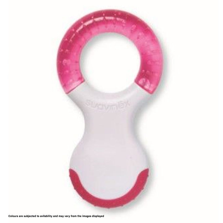 Suavinex Step 2 Chilled Refrigerant Teething Ring For 4 Months+ Baby - Assorted Pink - Easy Pharmacy LLC