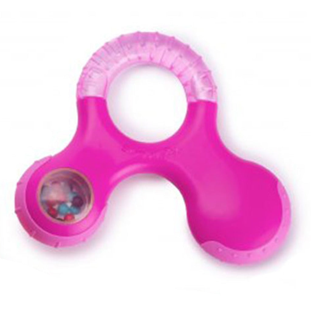 Suavinex Step 3 Educational Teething Ring For 6 Months+ Baby - Pink - Easy Pharmacy LLC