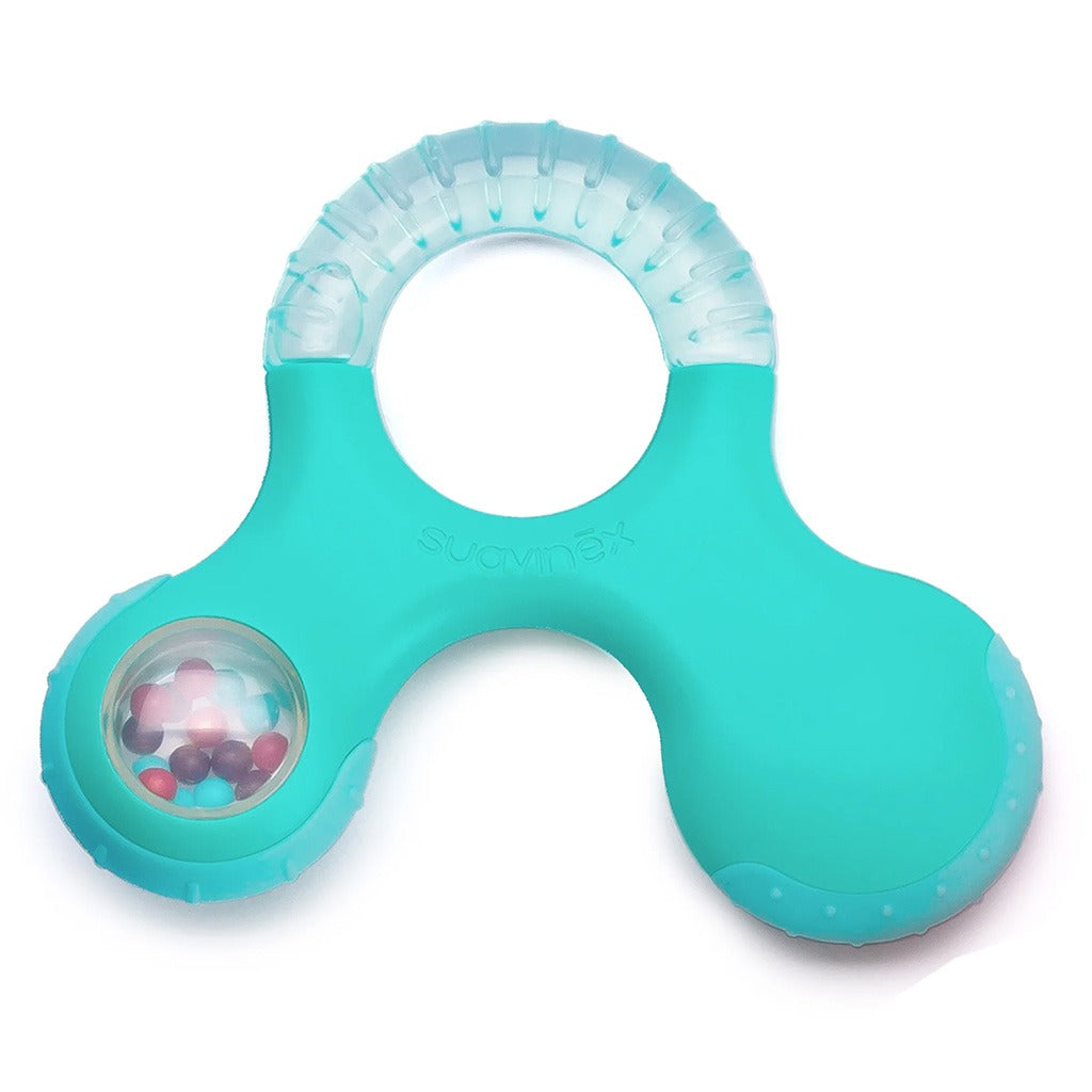 Suavinex Step 3 Educational Teething Ring For 6 Months+ Baby - Green - Easy Pharmacy LLC