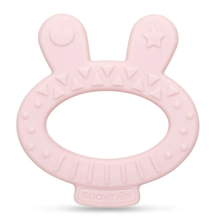 Suavinex Hygge Pink Teether For 0 Months+ Baby, Rabbit, Pack of 1's - Easy Pharmacy LLC