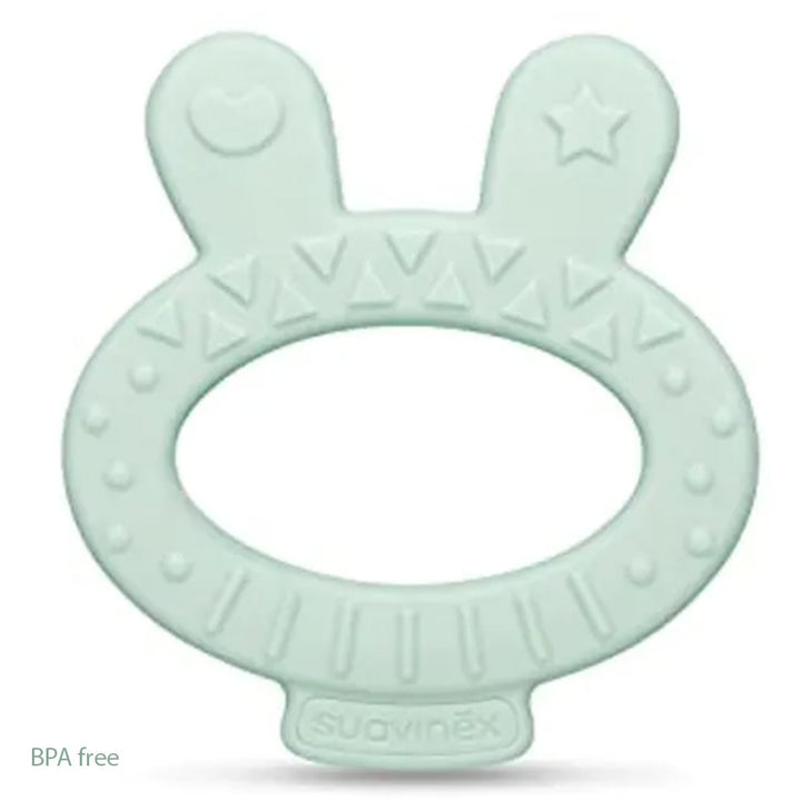 Suavinex Hygge Green Teether For 0 Months+ Baby, Rabbit, Pack of 1's - Easy Pharmacy LLC