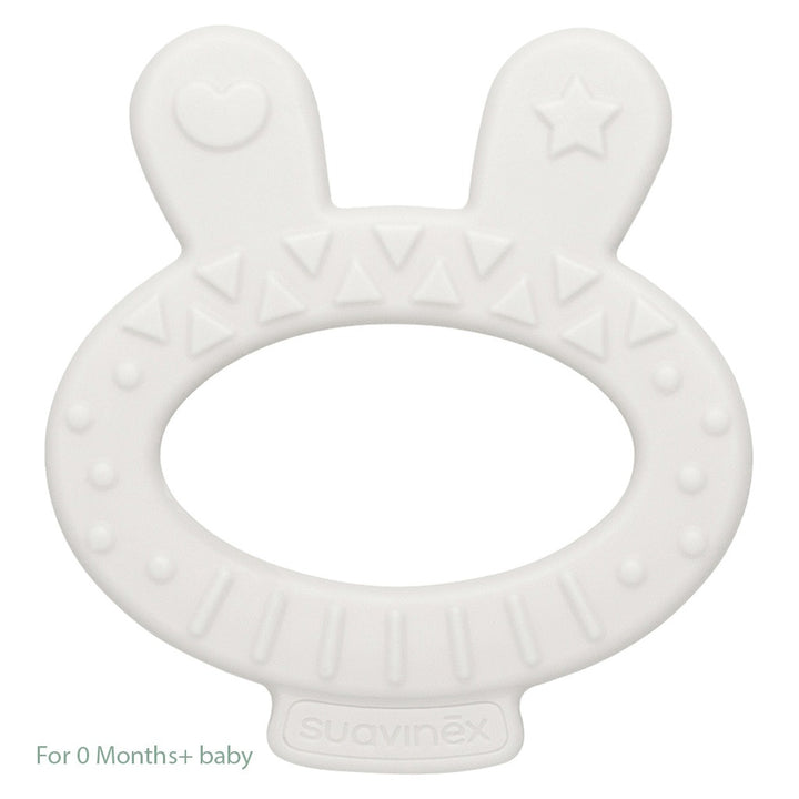 Suavinex Hygge Grey Teether For 0 Months+ Baby, Rabbit, Pack of 1's - Easy Pharmacy LLC