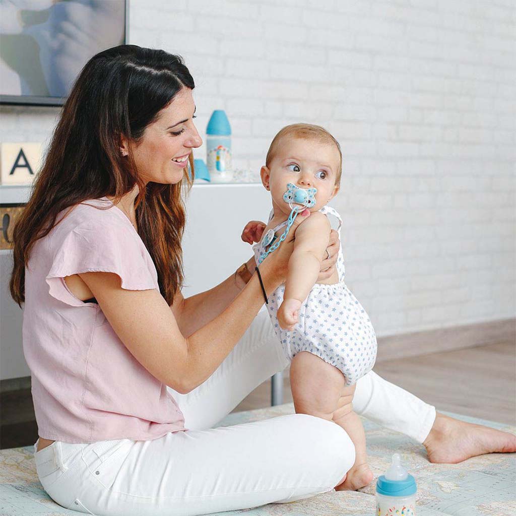 Suavinex Physiological Fusion Soother For 18+ Months Baby - Turkey Blue, Pack of 2's - Easy Pharmacy LLC