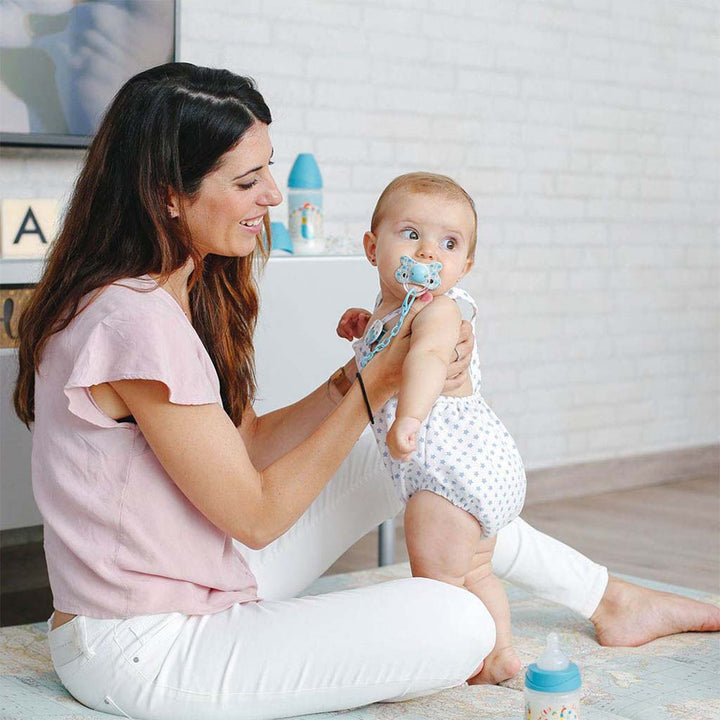 Suavinex Physiological Fusion Soother For 18+ Months Baby - Turkey Blue, Pack of 2's - Easy Pharmacy LLC