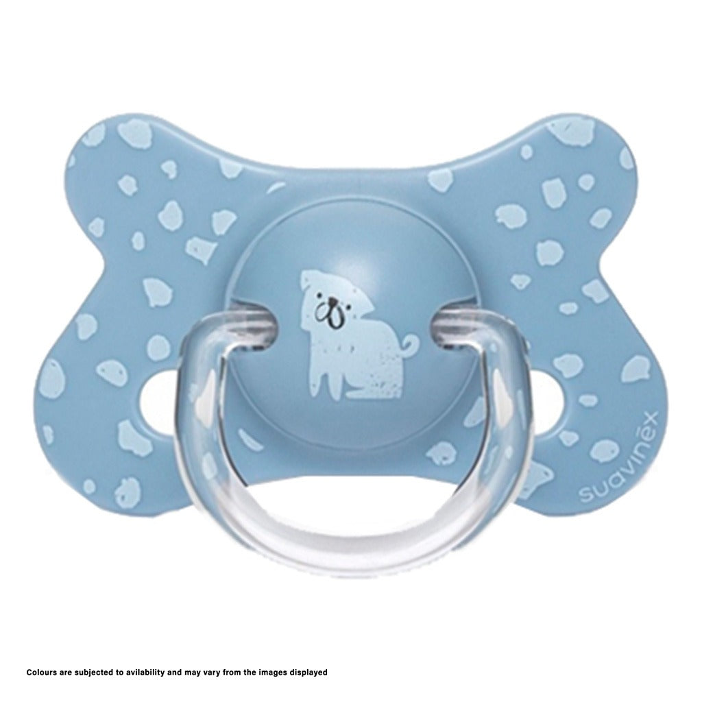 Suavinex Physiological Fusion Soother For 18+ Months Baby - Dogs Blue Green, Pack of 2's - Easy Pharmacy LLC
