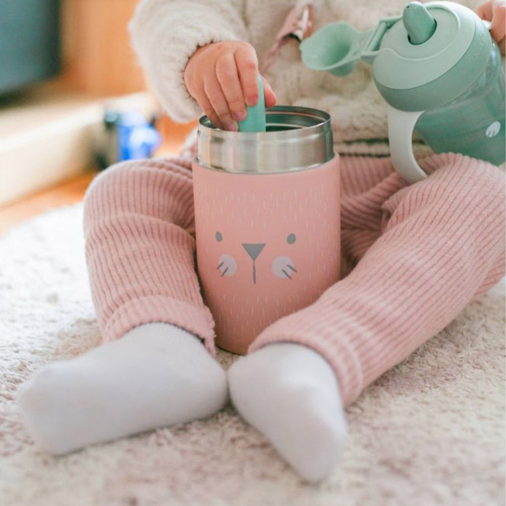 Suavinex Baby Hygge Insulated Food Jar Pink - Easy Pharmacy LLC