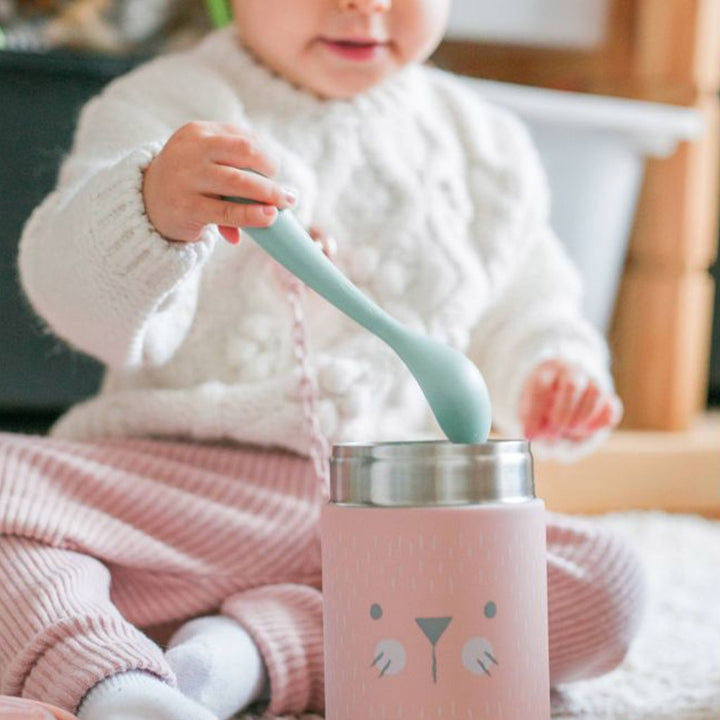 Suavinex Baby Hygge Insulated Food Jar Pink - Easy Pharmacy LLC