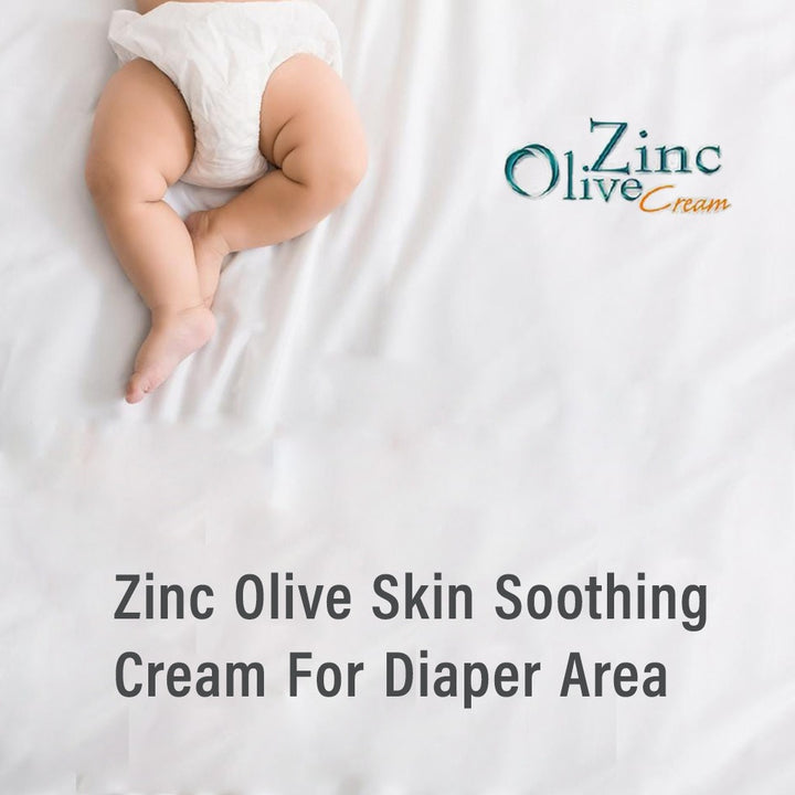 Zinc Olive Skin Soothing Cream For Diaper Area 75g - Easy Pharmacy LLC