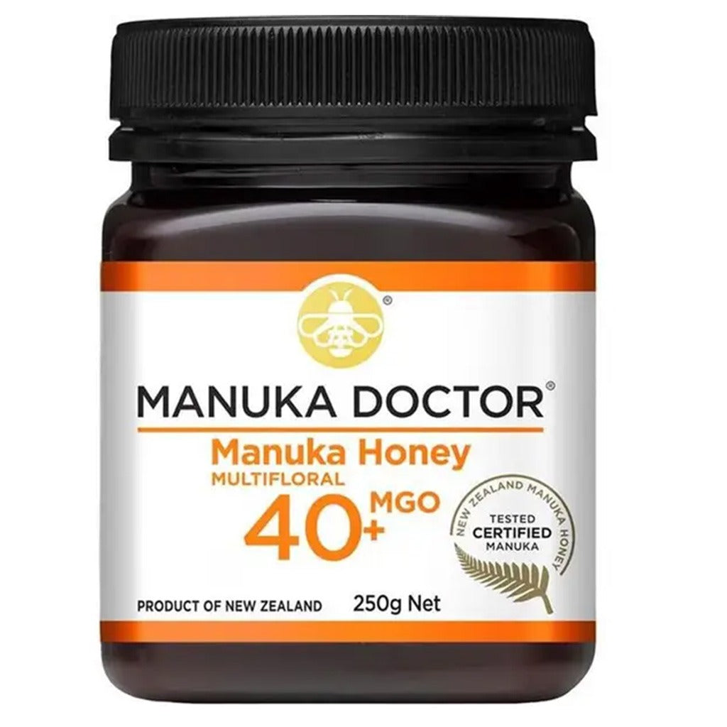 Manuka Doctor Multifloral MGO 40+ Manuka Honey 250gm - Easy Pharmacy LLC
