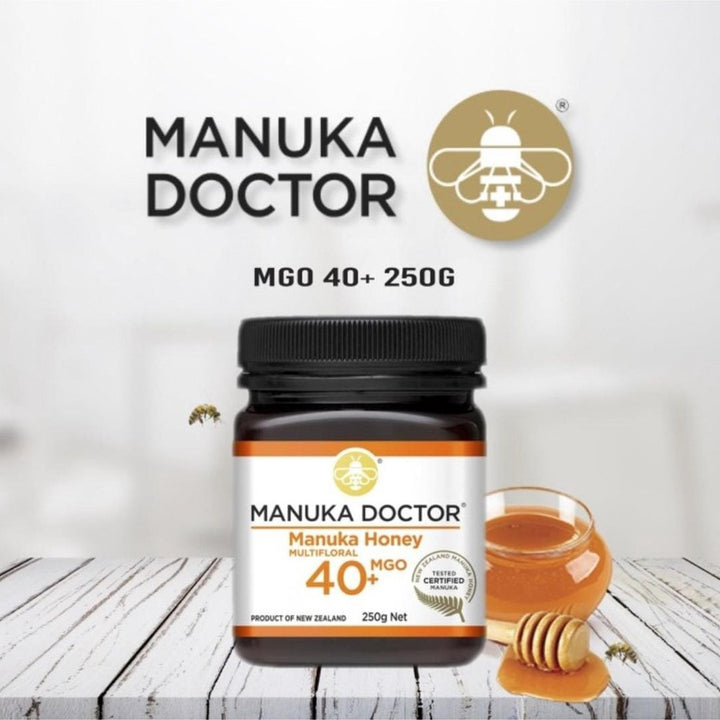 Manuka Doctor Multifloral MGO 40+ Manuka Honey 250gm - Easy Pharmacy LLC