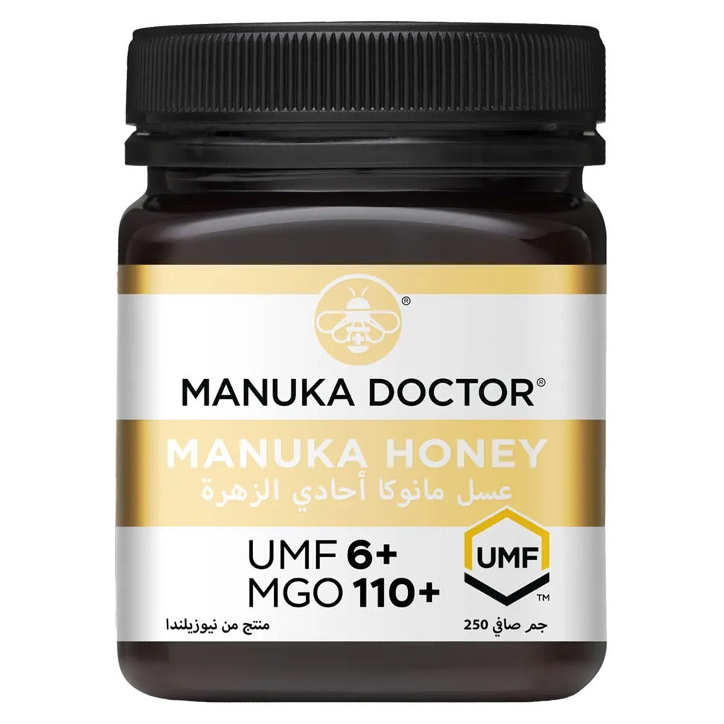 Manuka Doctor UMF 6+ MGO 110+ Manuka Honey 250gm - Easy Pharmacy LLC