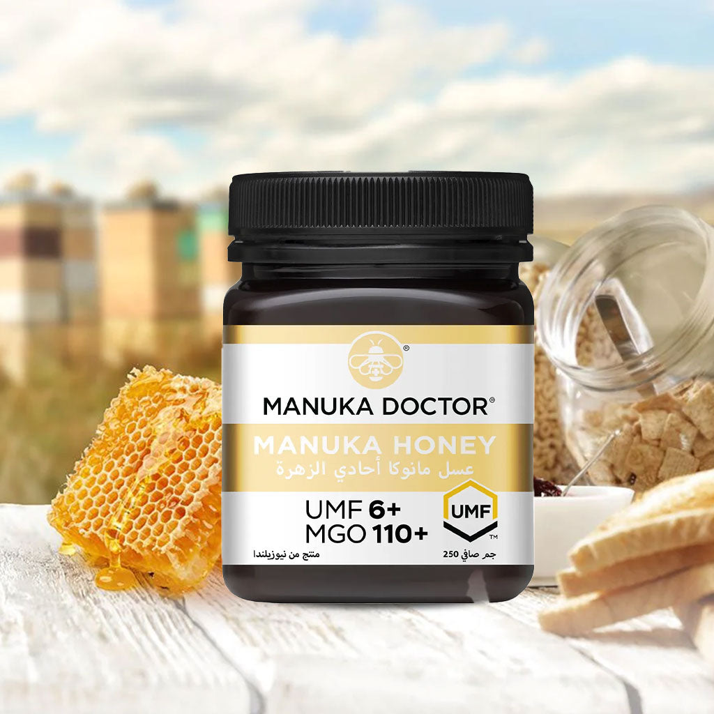 Manuka Doctor UMF 6+ MGO 110+ Manuka Honey 250gm - Easy Pharmacy LLC