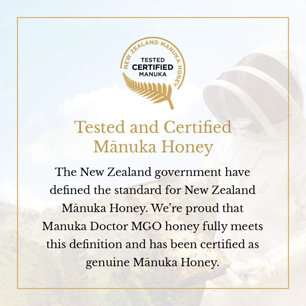 Manuka Doctor UMF 6+ MGO 110+ Manuka Honey 250gm - Easy Pharmacy LLC