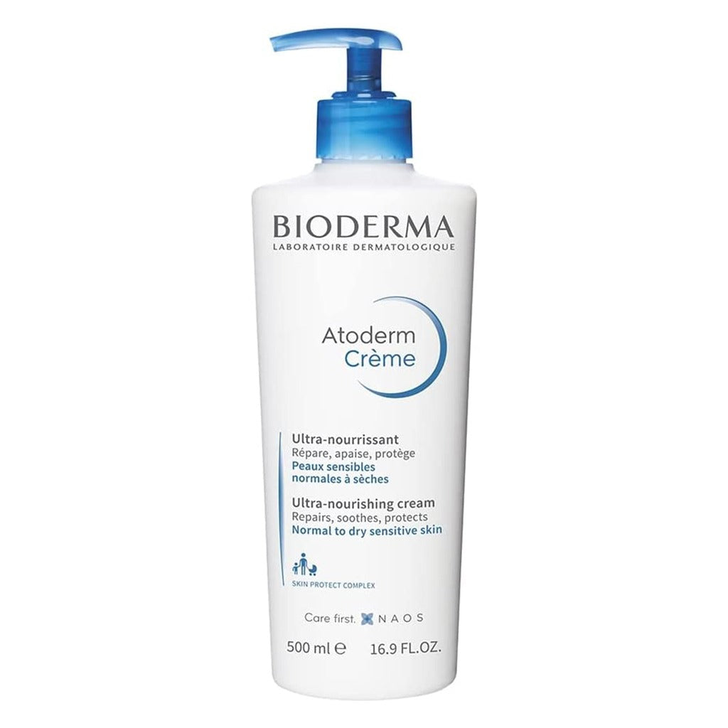 Bioderma Atoderm Ultra-Nourishing Body Moisturiser Cream For Normal Skin And Dry Sensitive Skin 500ml - Easy Pharmacy LLC