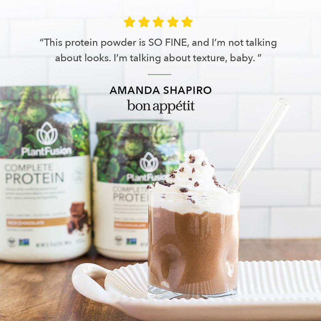 PlantFusion Complete Plant Protein Powder Rich Chocolate 1Lbs - Easy Pharmacy LLC