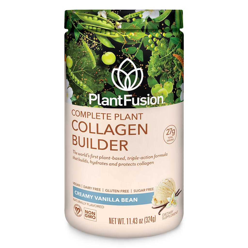 PlantFusion Complete Plant Collagen Builder Powder Creamy Vanilla Bean 324g - Easy Pharmacy LLC