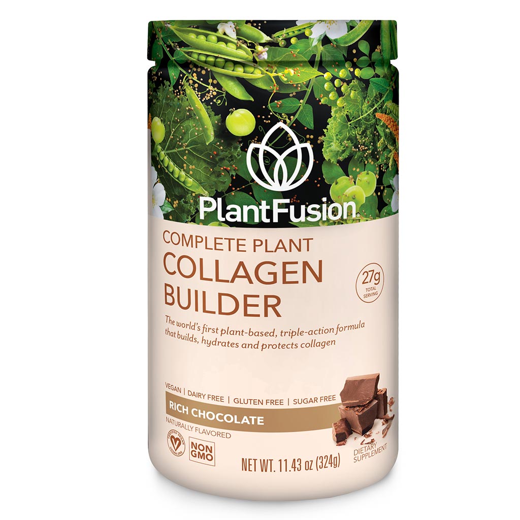 PlantFusion Complete Plant Collagen Powder Chocolate 324g - Easy Pharmacy LLC
