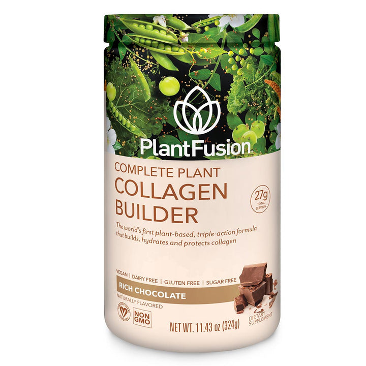 PlantFusion Complete Plant Collagen Powder Chocolate 324g - Easy Pharmacy LLC