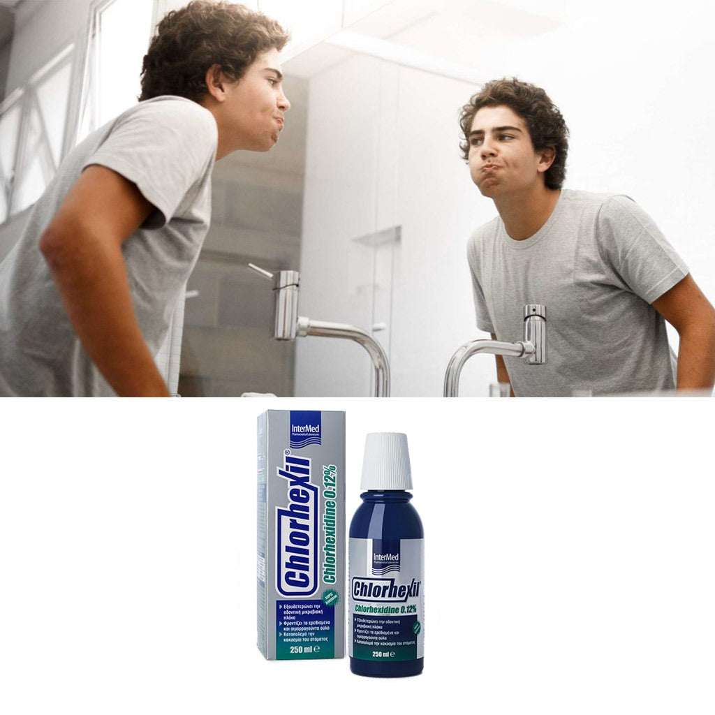 InterMed Chlorhexil 0.12% Mouthwash Solution 250ml - Easy Pharmacy LLC