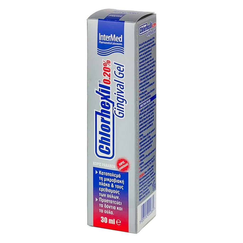 InterMed Chlorhexil 0.20% Oral Antiseptic Gingival Gel 30ml - Easy Pharmacy LLC