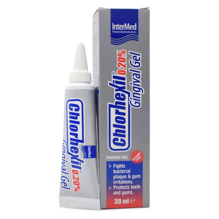 InterMed Chlorhexil 0.20% Oral Antiseptic Gingival Gel 30ml - Easy Pharmacy LLC