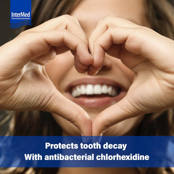 InterMed Chlorhexil-F Anti-bacterial Fluoride Toothpaste 100ml - Easy Pharmacy LLC