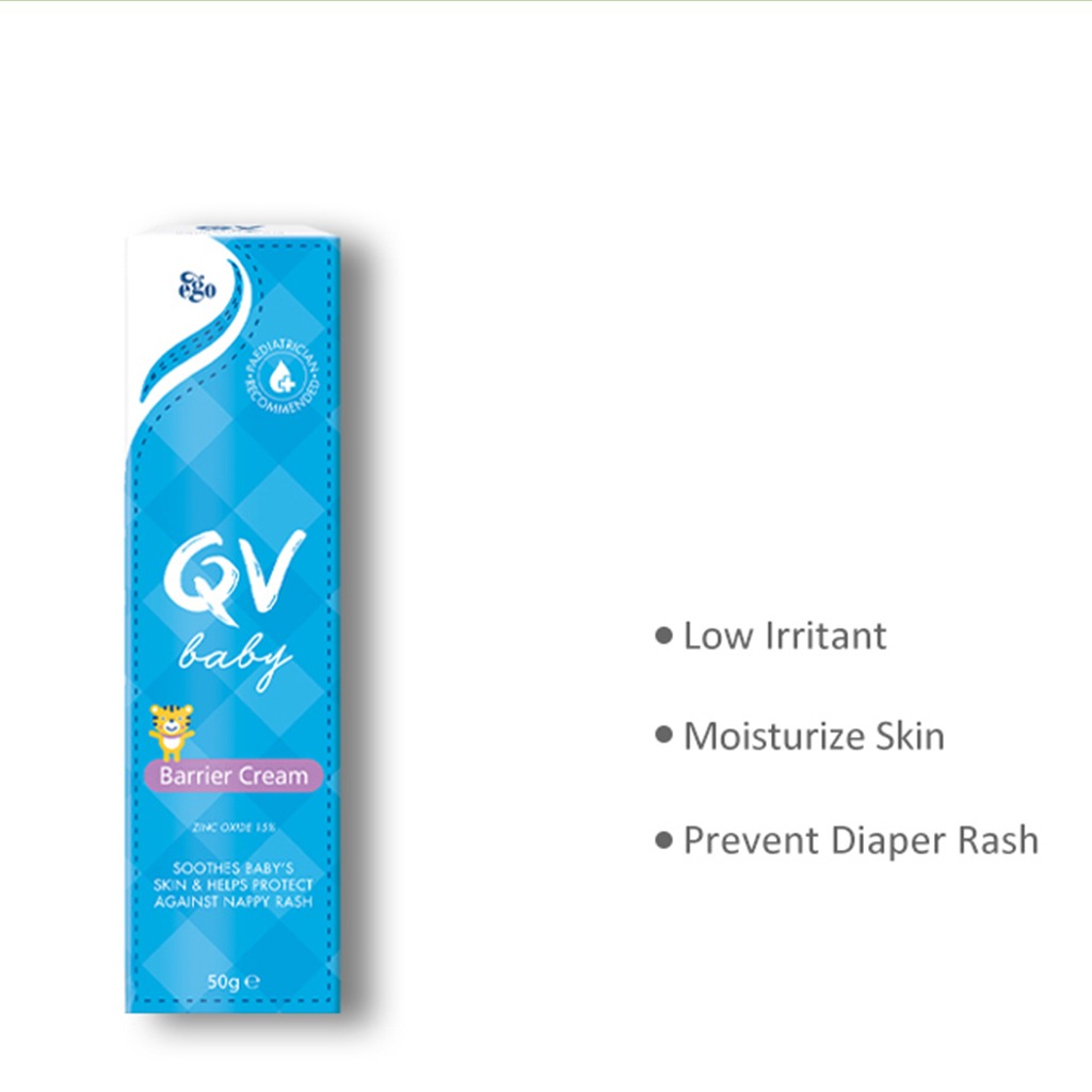 Ego QV Baby Barrier Cream For Nappy Rash 50g - Easy Pharmacy LLC