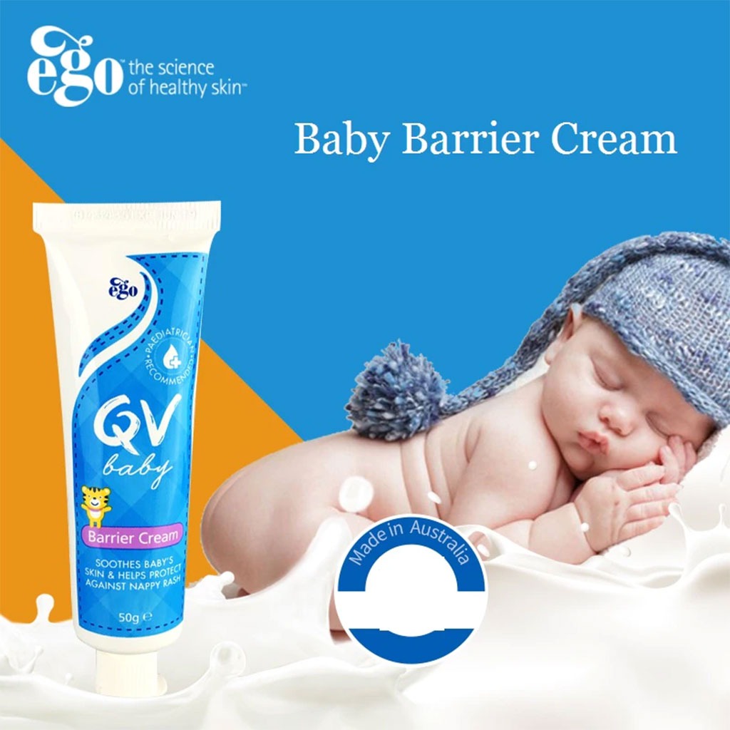 Ego QV Baby Barrier Cream For Nappy Rash 50g - Easy Pharmacy LLC