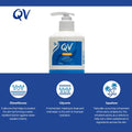 Ego QV Cream, Moisturising Cream For Dry Skin, Pump 250g