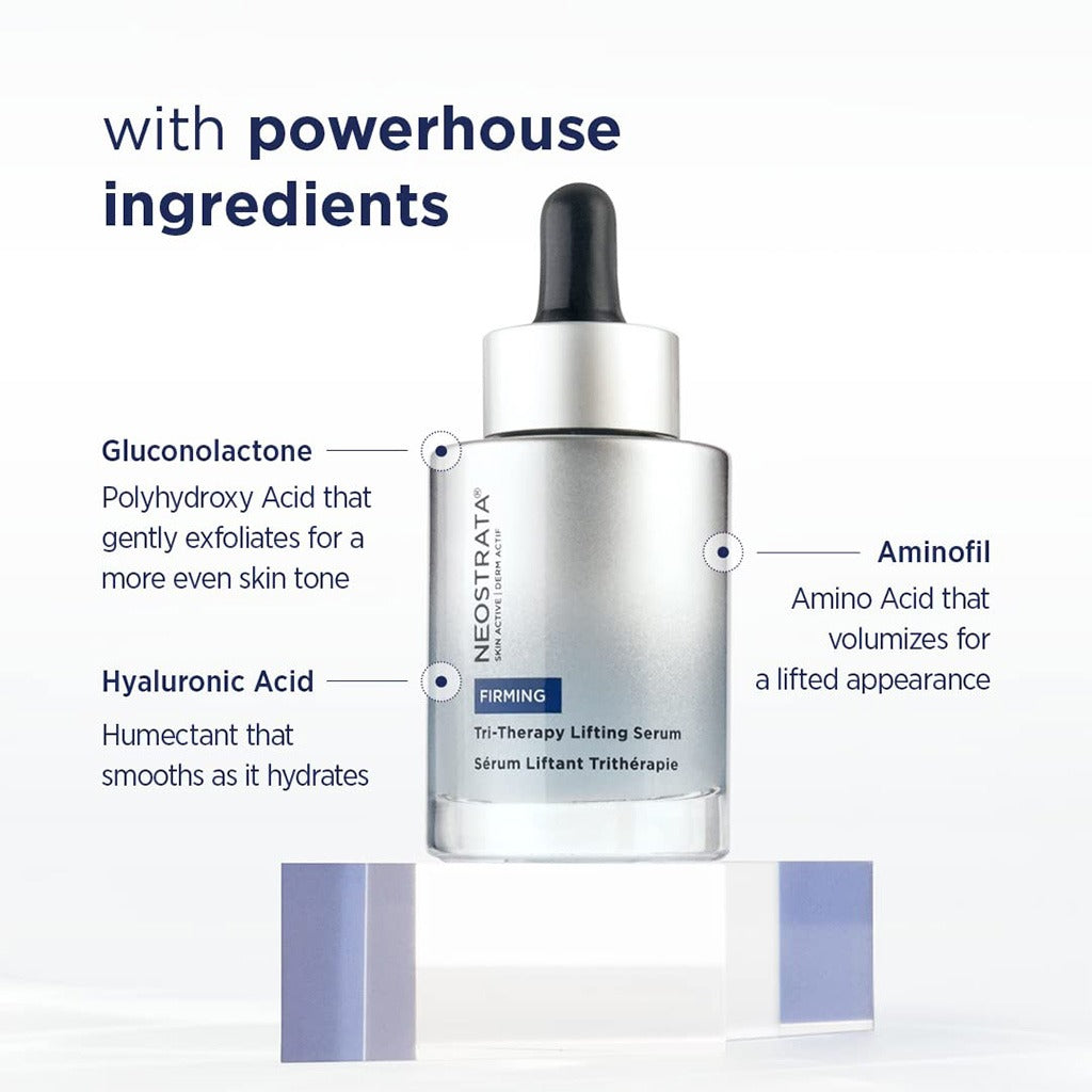 Neostrata Skin Active Firming Tri-Therapy Lifting 3D Volumizer Facial Serum 30ml - Easy Pharmacy LLC