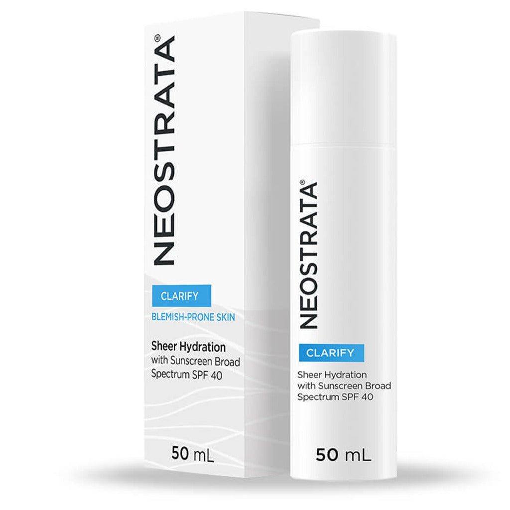 Neostrata Clarify Sheer Hydration Daily Moisturizing Cream With Broad Spectrum Sunscreen SPF 40, 50ml - Easy Pharmacy LLC