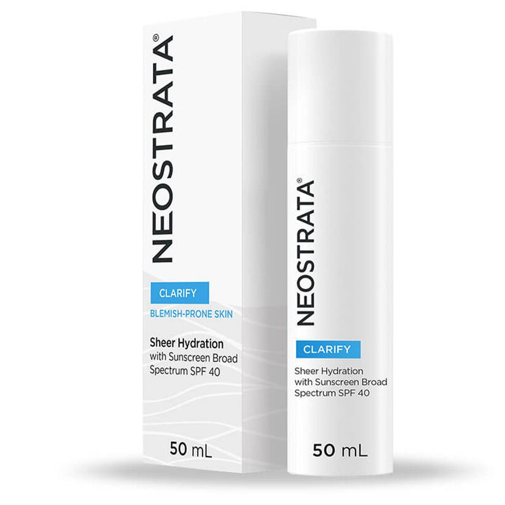 Neostrata Clarify Sheer Hydration Daily Moisturizing Cream With Broad Spectrum Sunscreen SPF 40, 50ml - Easy Pharmacy LLC