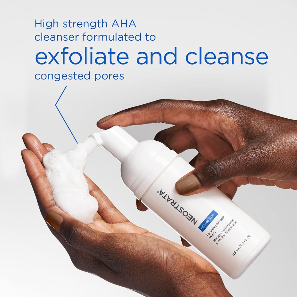 Neostrata Resurface Foaming Exfoliating Glycolic Face Wash 125ml - Easy Pharmacy LLC