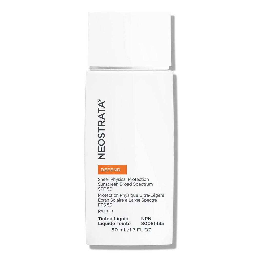 Neostrata Defend Sheer Physical Protection Sunscreen SPF 50 Tinted Liquid 50ml - Easy Pharmacy LLC