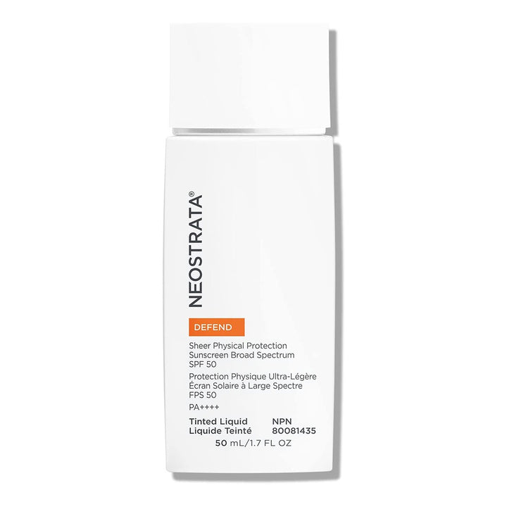 Neostrata Defend Sheer Physical Protection Sunscreen SPF 50 Tinted Liquid 50ml - Easy Pharmacy LLC