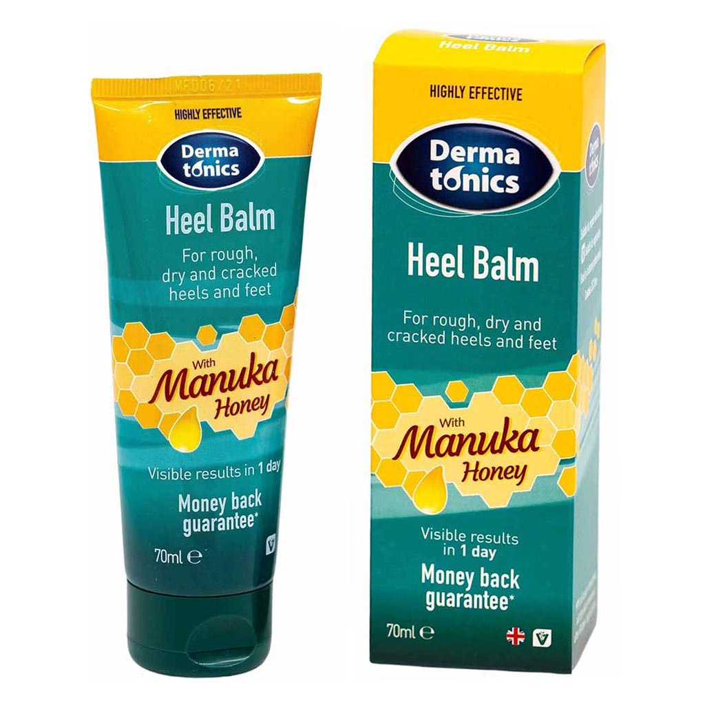 Dermatonics Heel Balm With Hydrating Manuka Honey 70ml - Easy Pharmacy LLC