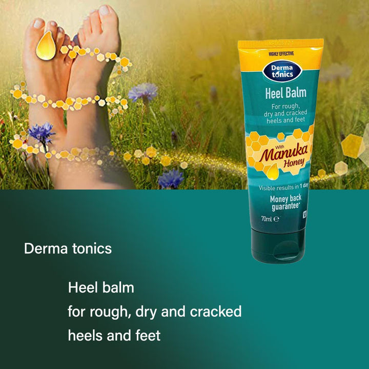 Dermatonics Heel Balm With Hydrating Manuka Honey 70ml - Easy Pharmacy LLC