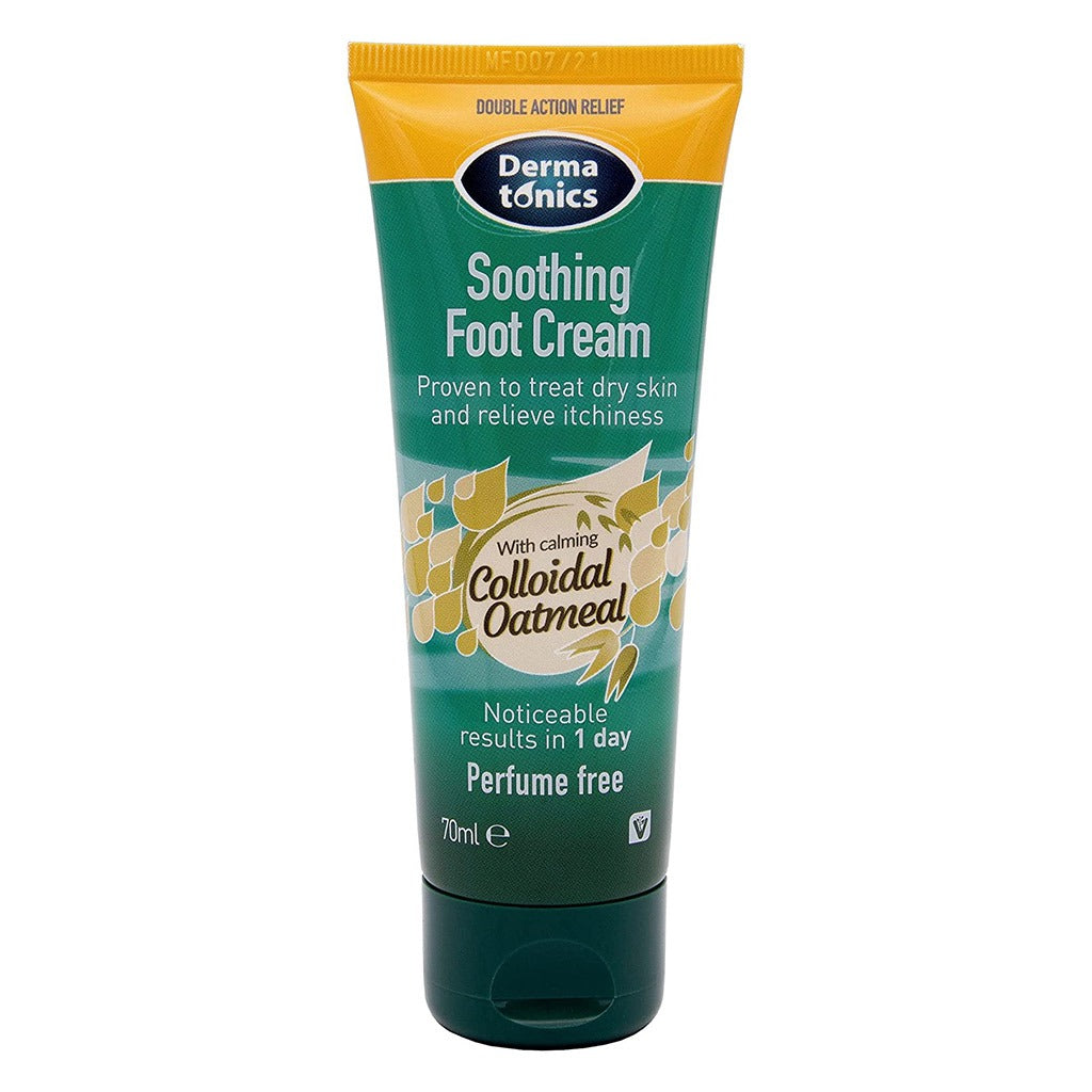 Dermatonics Soothing Foot Cream With Calming Colloidal Oatmeal 70ml - Easy Pharmacy LLC