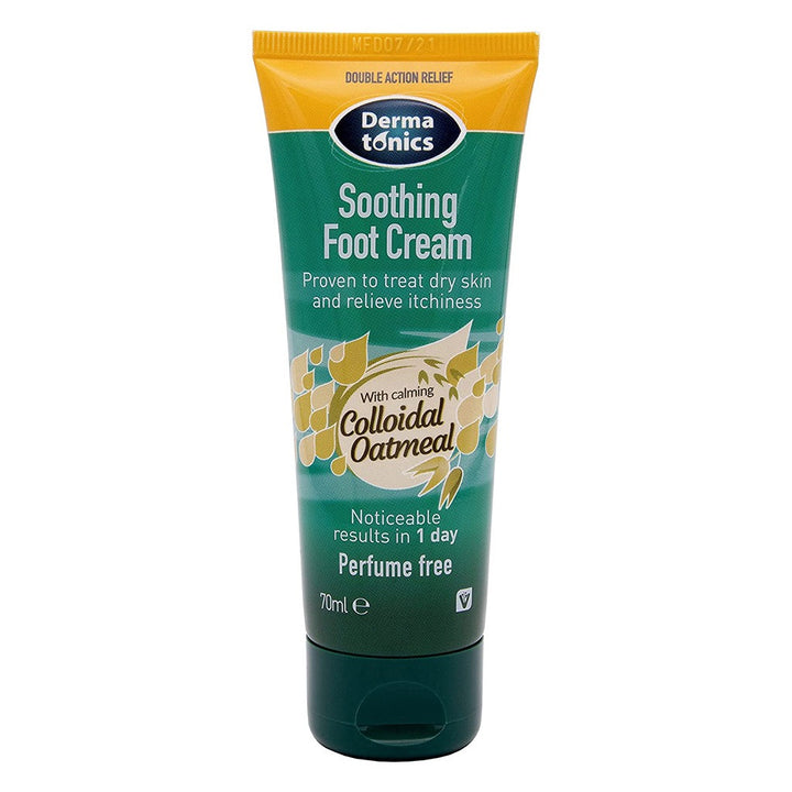 Dermatonics Soothing Foot Cream With Calming Colloidal Oatmeal 70ml - Easy Pharmacy LLC