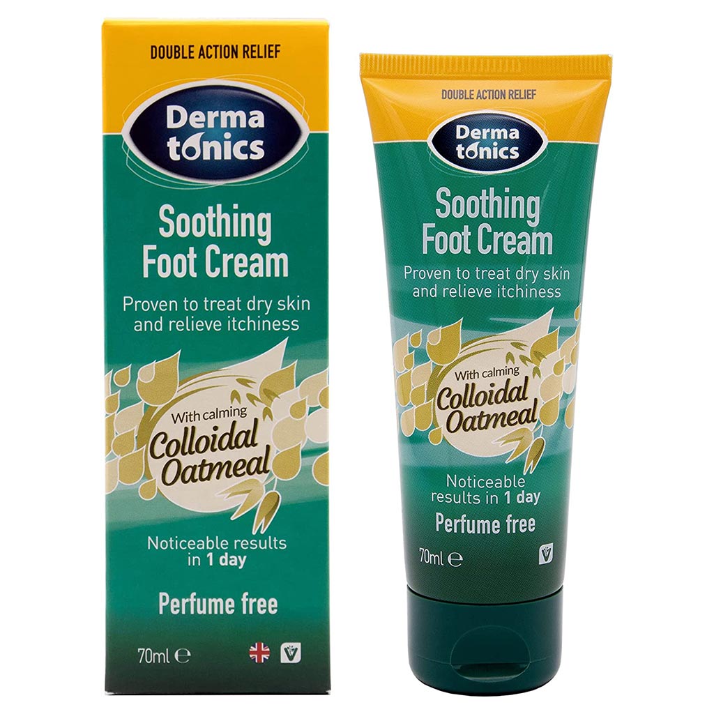 Dermatonics Soothing Foot Cream With Calming Colloidal Oatmeal 70ml - Easy Pharmacy LLC