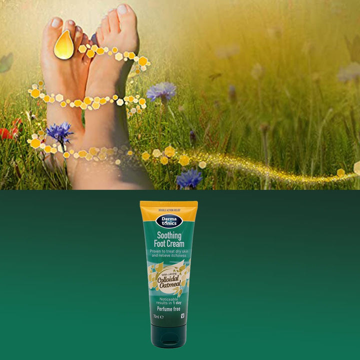 Dermatonics Soothing Foot Cream With Calming Colloidal Oatmeal 70ml - Easy Pharmacy LLC