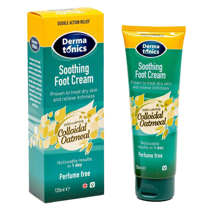 Dermatonics Soothing Foot Cream With Calming Colloidal Oatmeal 125ml - Easy Pharmacy LLC