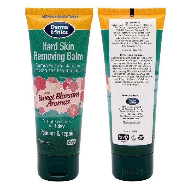 Dermatonics Hard Skin Removing Balm With Sweet Blossom Aromas 70ml - Easy Pharmacy LLC