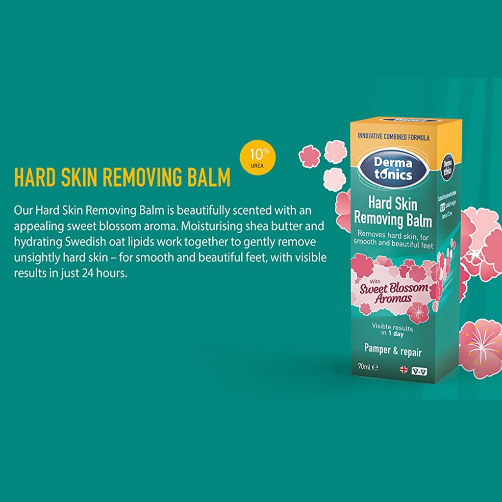 Dermatonics Hard Skin Removing Balm With Sweet Blossom Aromas 70ml - Easy Pharmacy LLC