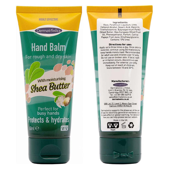 Dermatonics Hand Balm With Shea Butter For Rough Dry Skin 60ml - Easy Pharmacy LLC