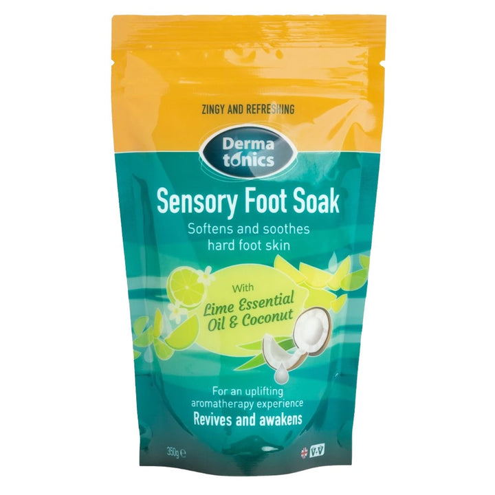 Dermatonics Sensory Foot Soak With Lime Essential Oil And Coconut 350g - Easy Pharmacy LLC