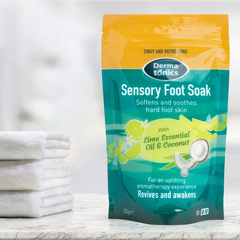Dermatonics Sensory Foot Soak With Lime Essential Oil And Coconut 350g - Easy Pharmacy LLC