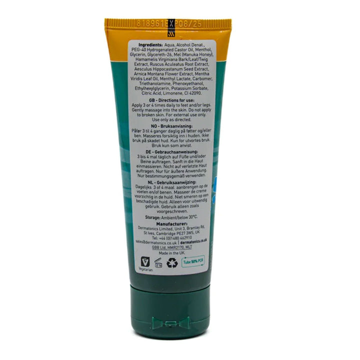 Dermatonics Natural Care Ultra-Cool Foot Gel For Tired & Heavy Feet & Legs 70ml - Easy Pharmacy LLC